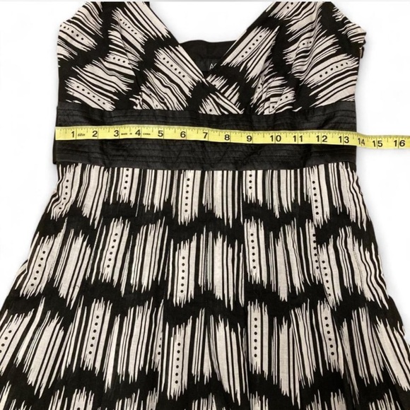 Y2K Babydoll Midi Dress Women's 6 Elegant Whimsygoth Fairy Dance Party Zig Zag - Picture 5 of 6